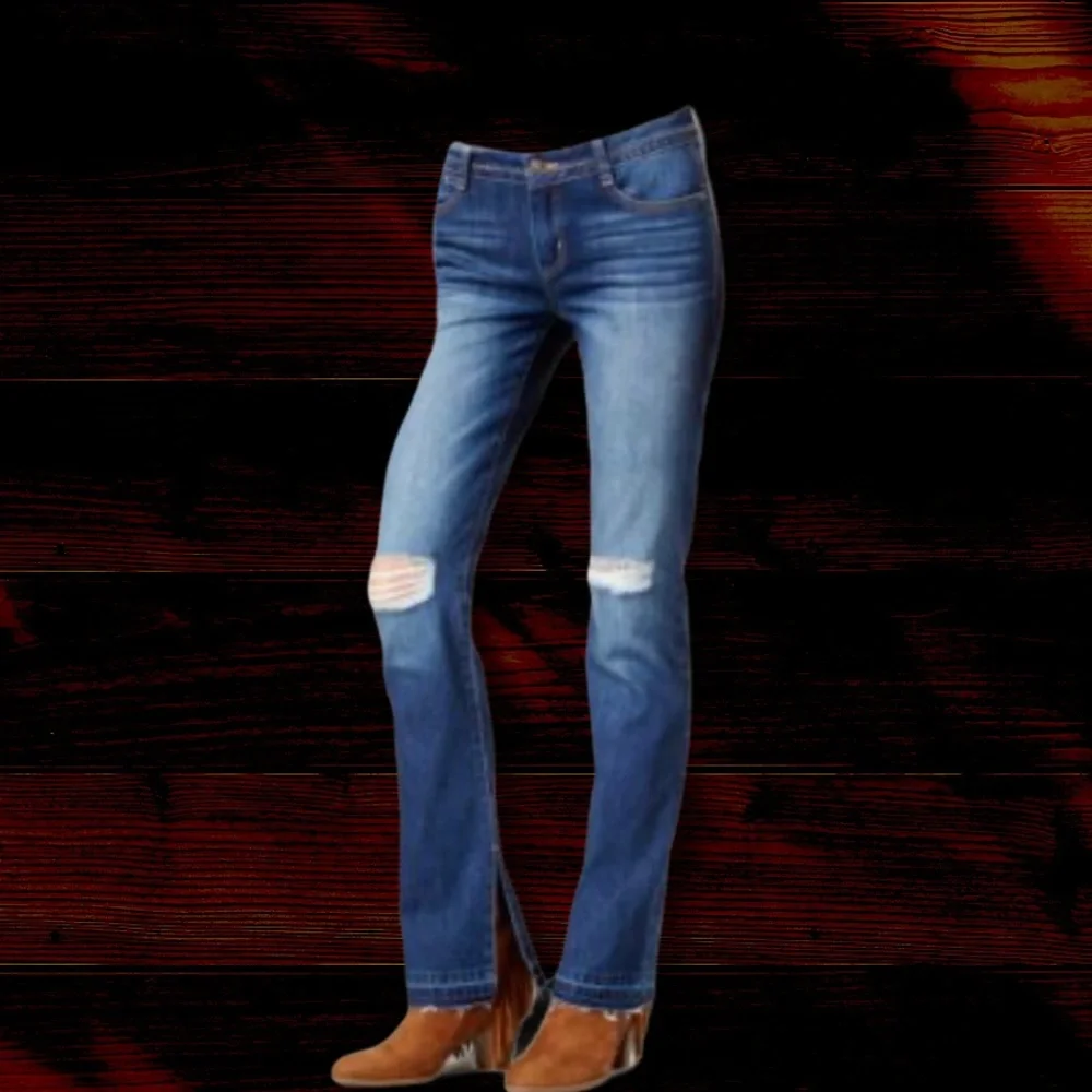 Rewash Tulip Flare Jeans Juniors Retro Deadstock NWT NEW